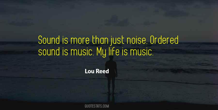 Noise Music Quotes #711284