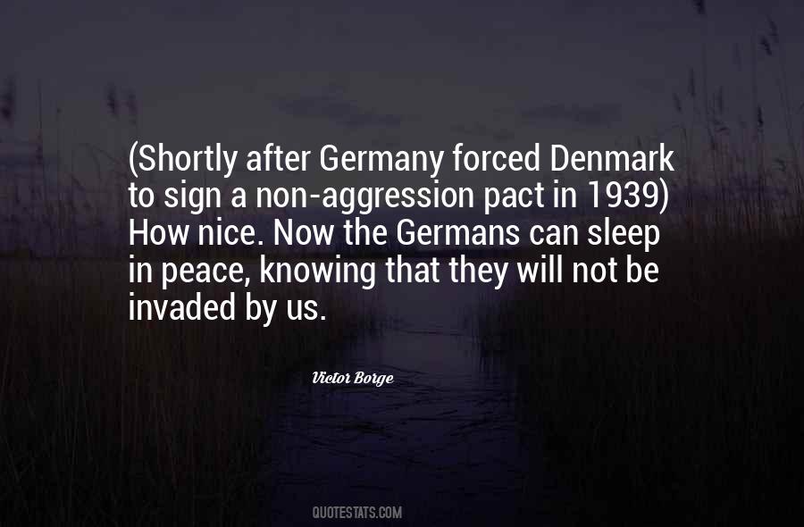 Non Aggression Pact Quotes #1260451