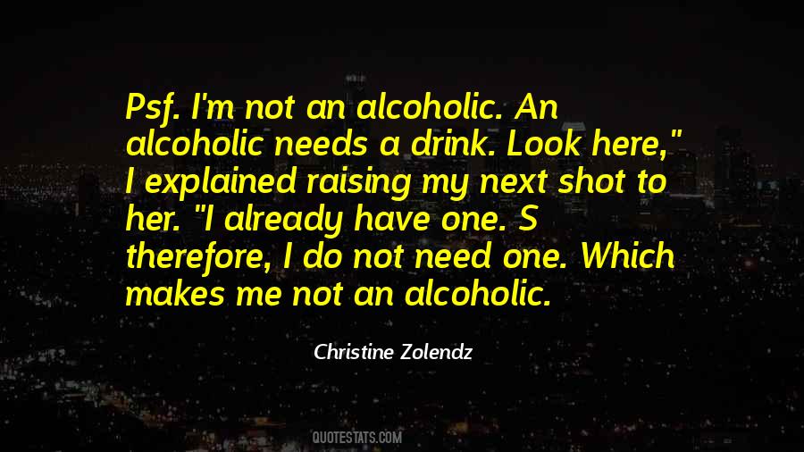 Non Alcoholic Drink Quotes #847484