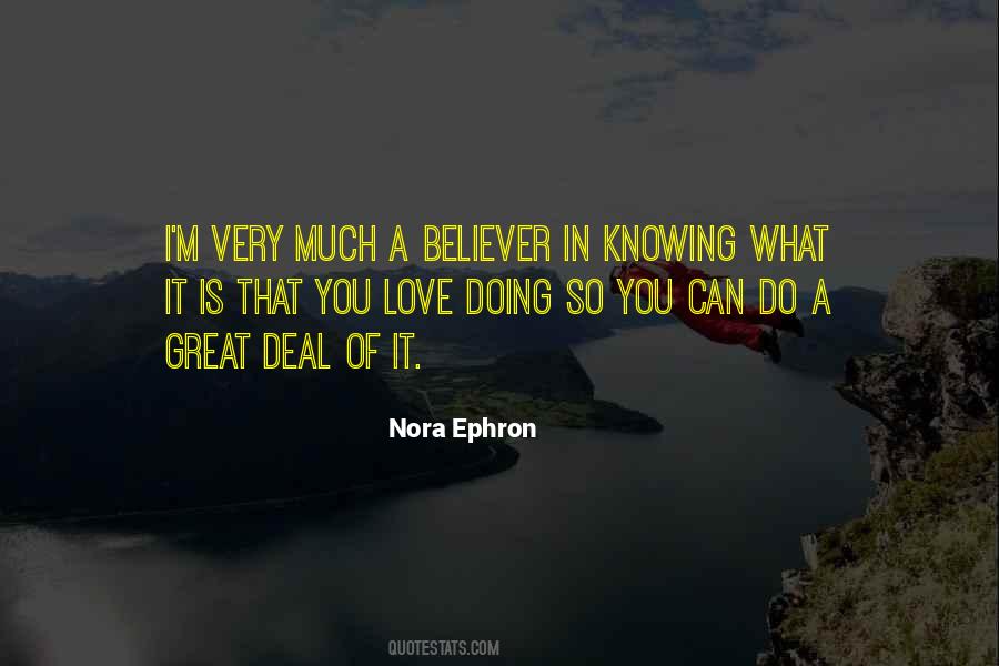 Non Believer Love Quotes #118144