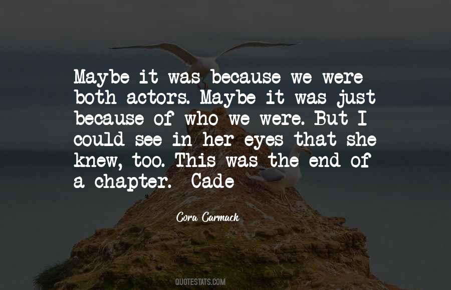 Quotes About Cade #1773076