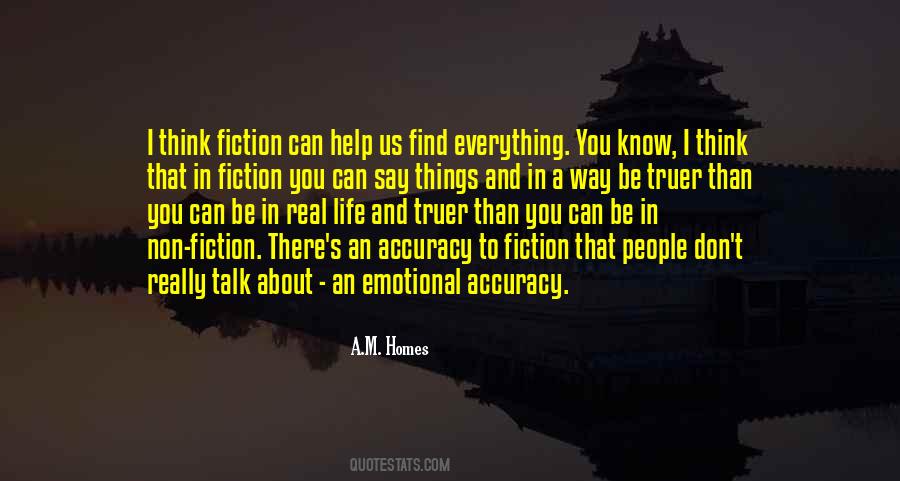 Non Fiction Quotes #1036955