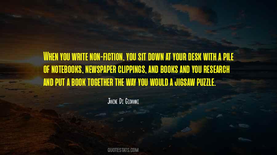 Non Fiction Quotes #1070809