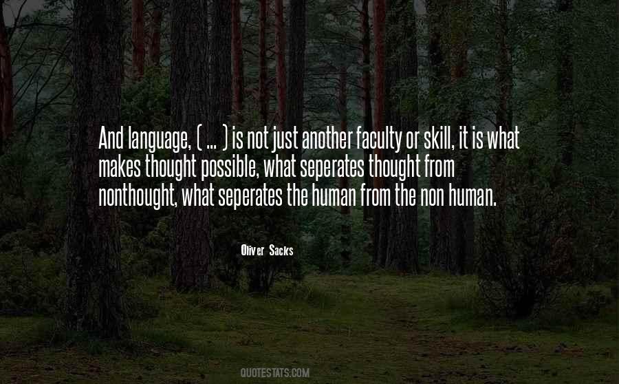 Non Human Quotes #684359