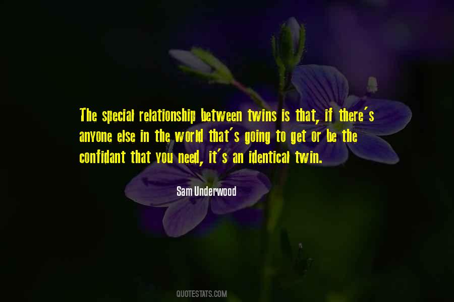 Non Identical Twins Quotes #1176433