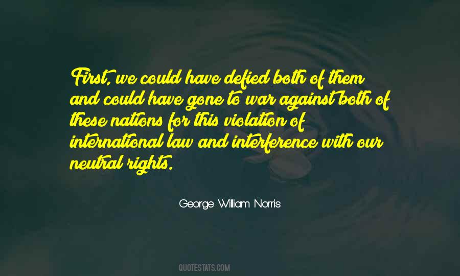 Non Interference Quotes #54715