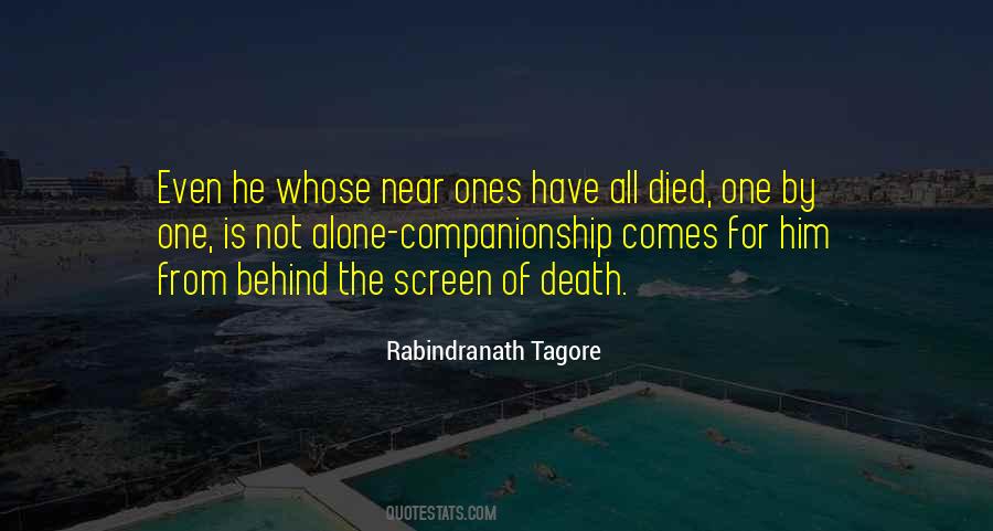 Quotes About Tagore Death #109999