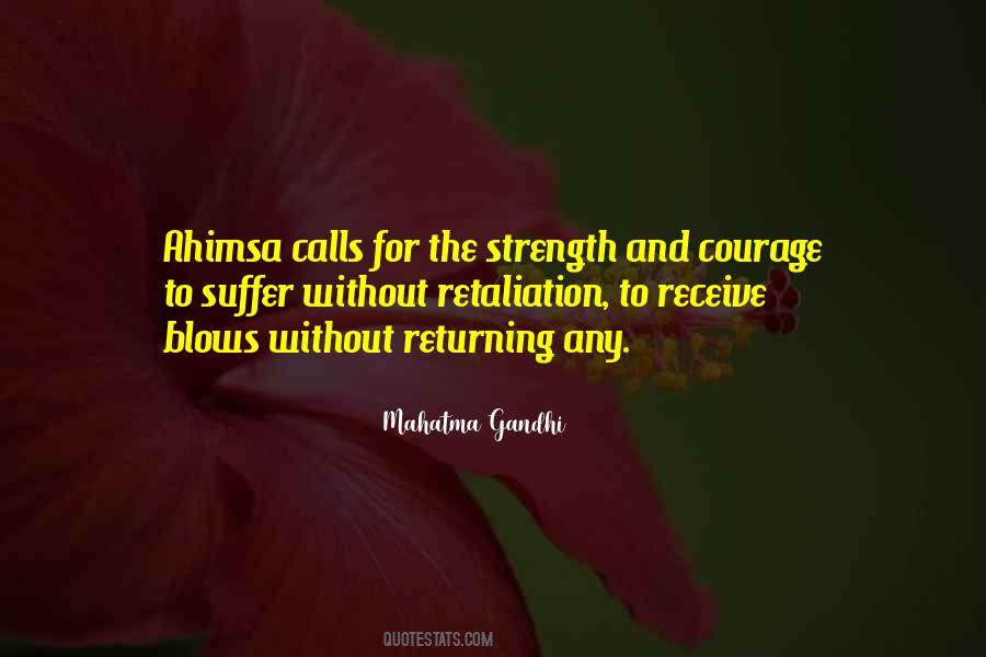 Non Retaliation Quotes #58571