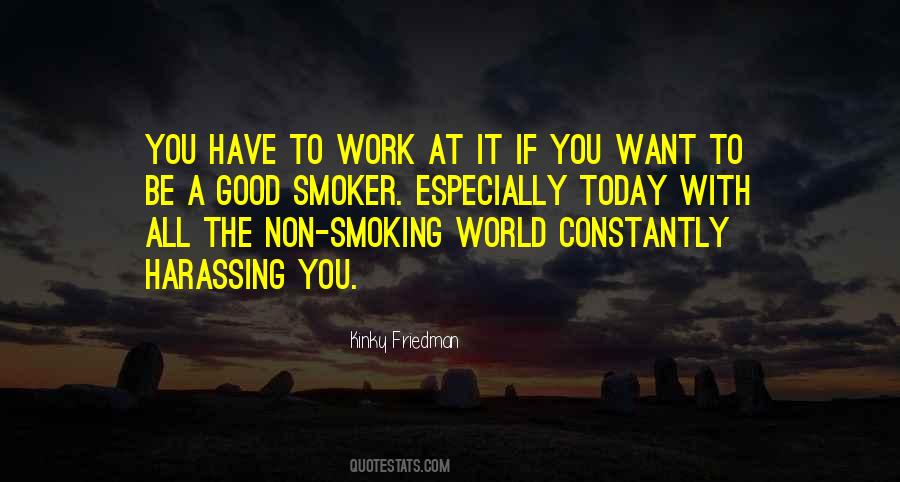 Non Smoker Quotes #563970