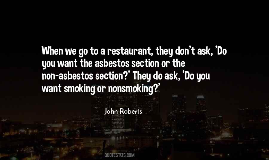 Non Smoking Quotes #1023232