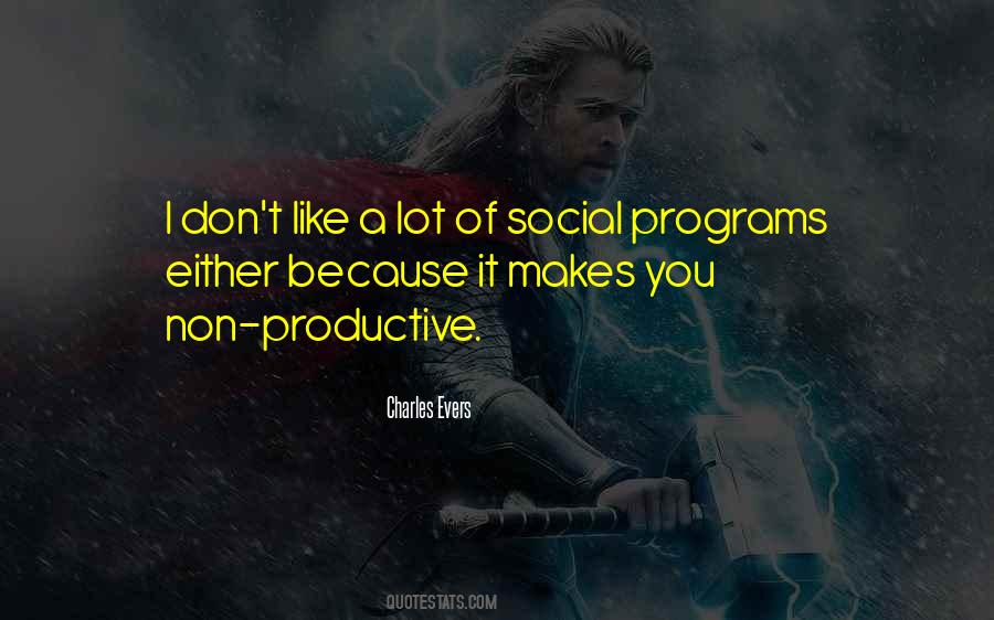 Non Social Quotes #297144