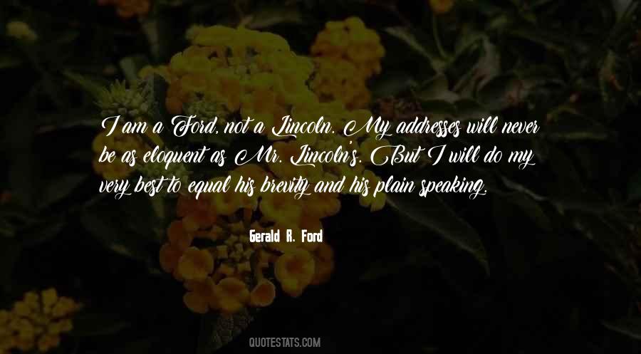 Non Speaking Quotes #40879