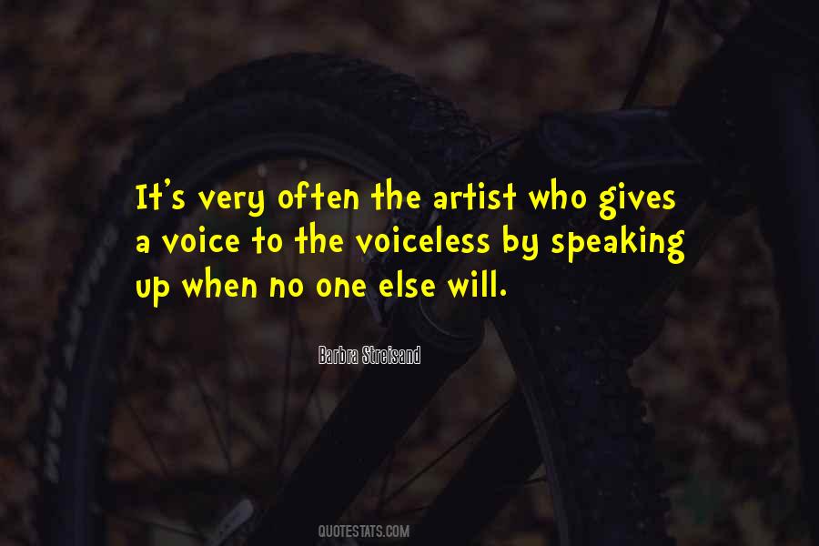 Non Speaking Quotes #8494