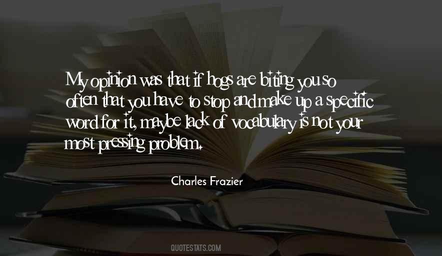 Non Stop Problem Quotes #249662
