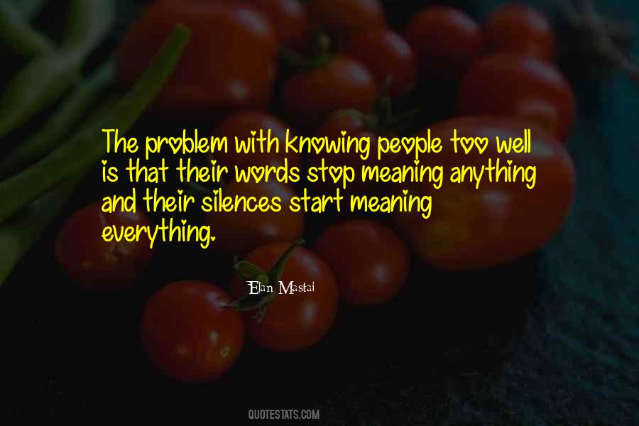 Non Stop Problem Quotes #414265