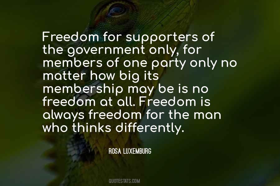 Non Supporters Quotes #183469