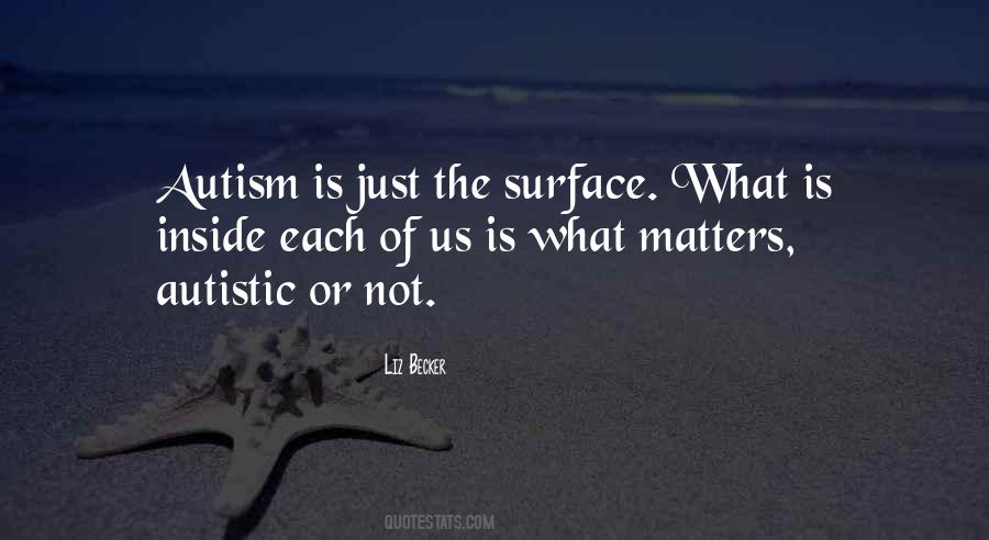 Non Verbal Autism Quotes #94418