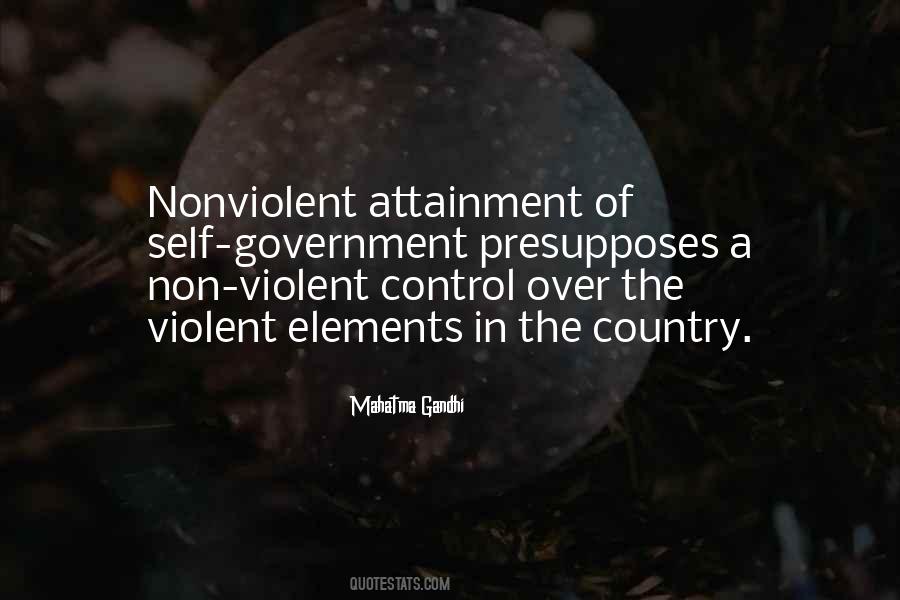 Non Violent Quotes #1025256