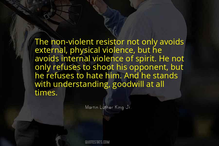Non Violent Quotes #118591