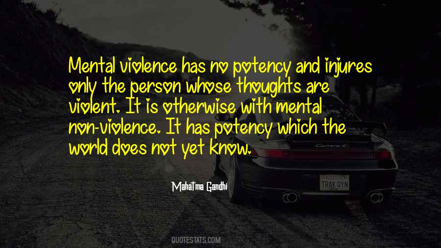 Non Violent Quotes #1760361