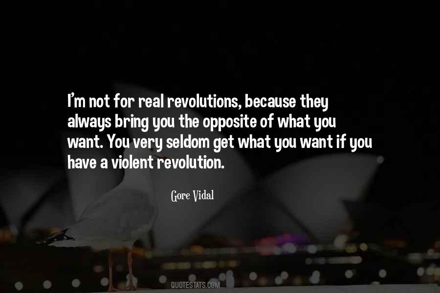 Non Violent Revolution Quotes #1260883