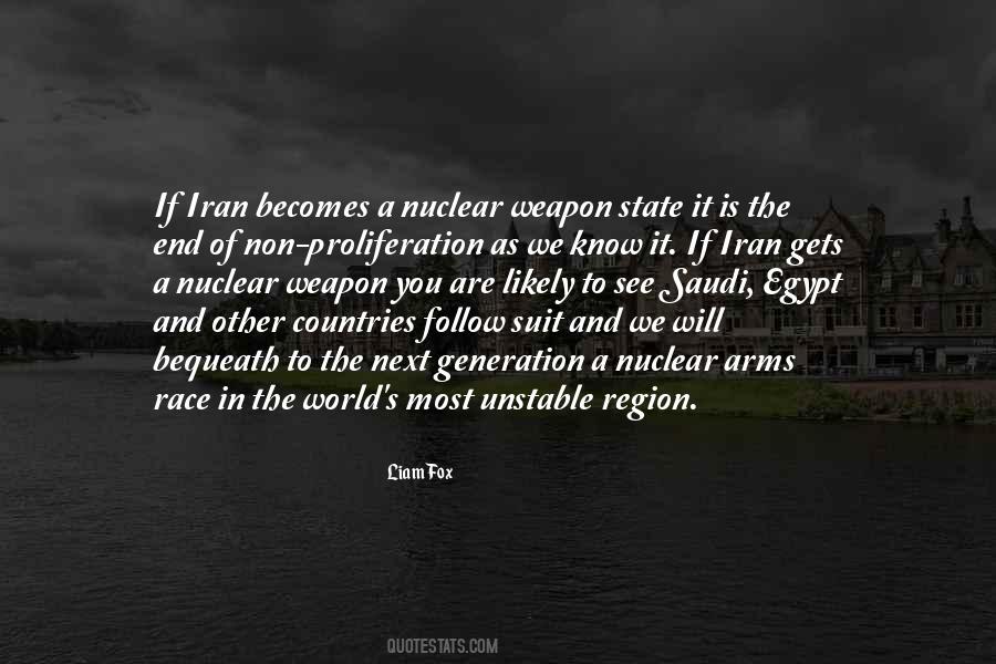 Non-proliferation Quotes #58175