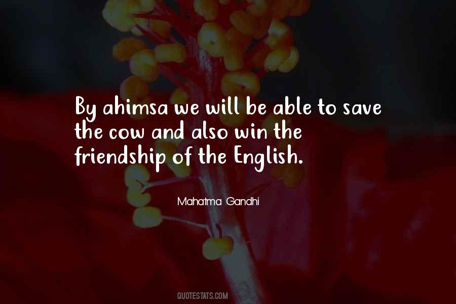 Non-violence Ahimsa Quotes #266793