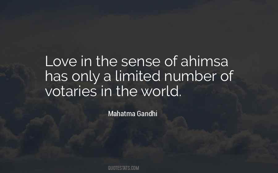 Non-violence Ahimsa Quotes #577239