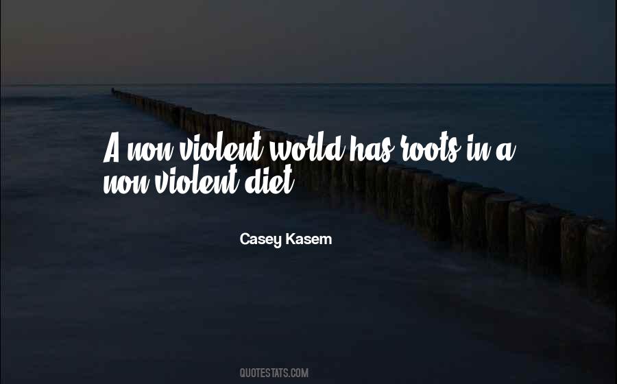 Non-violent World Quotes #103514