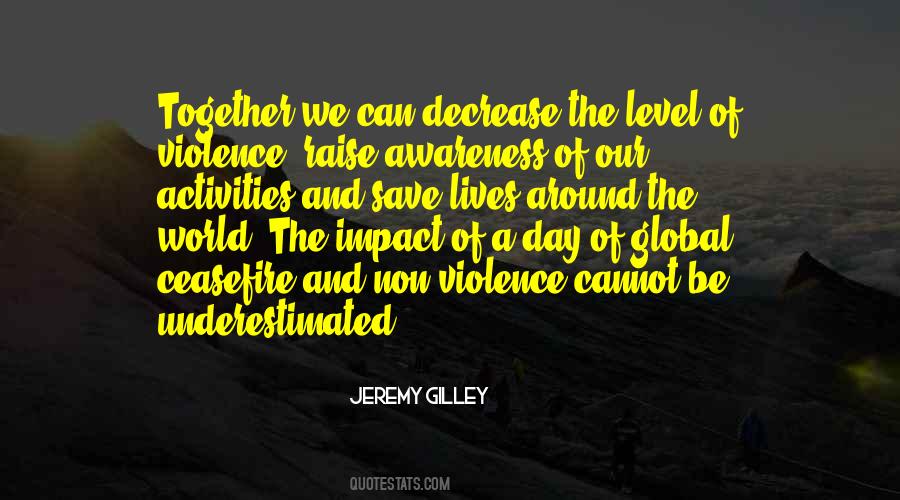 Non-violent World Quotes #154461