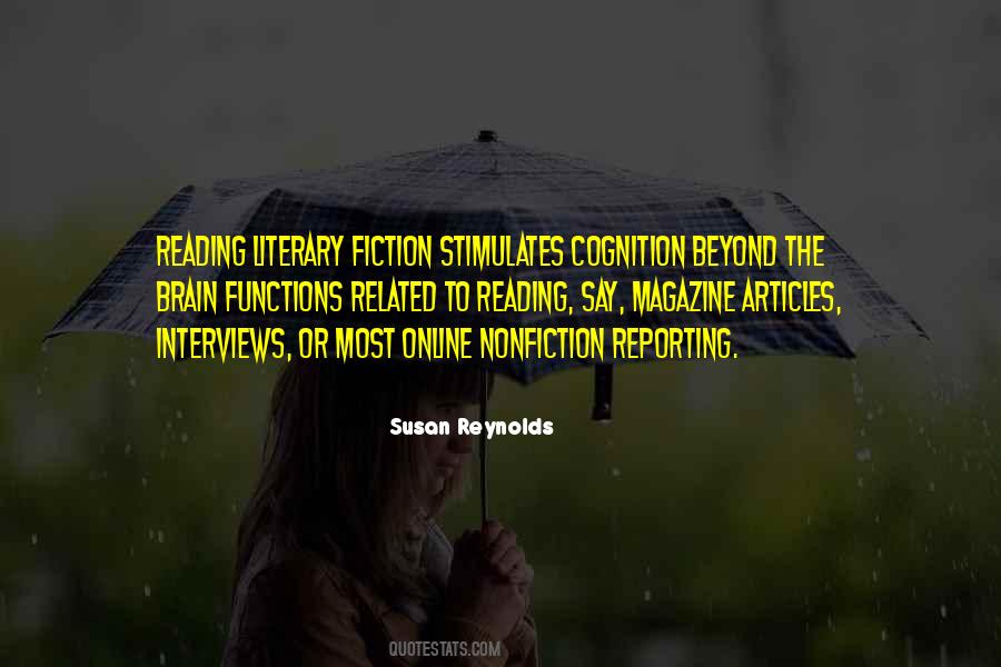 Nonfiction Reading Quotes #111433