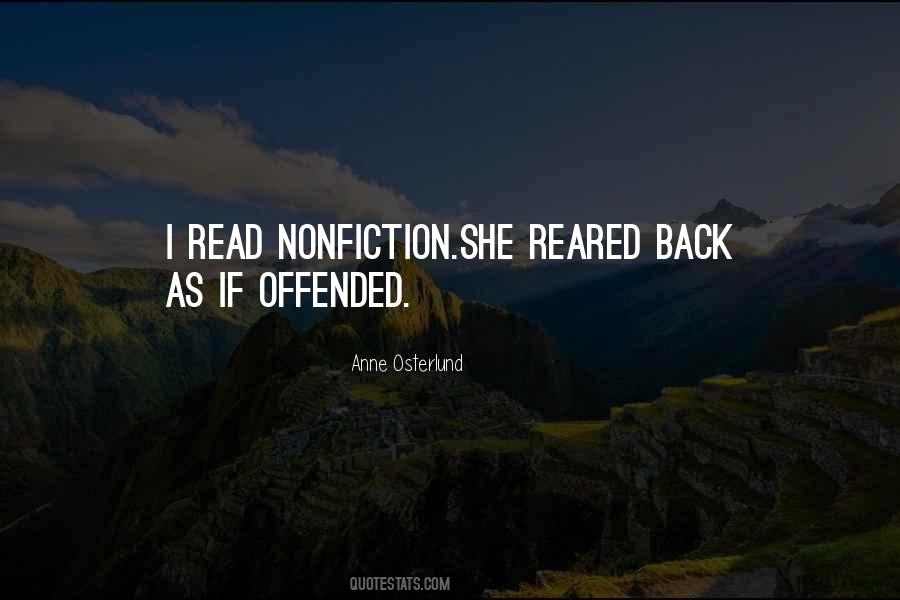 Nonfiction Reading Quotes #603114