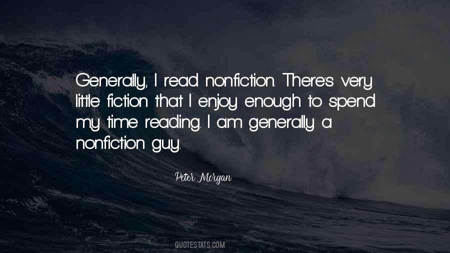 Nonfiction Reading Quotes #831060