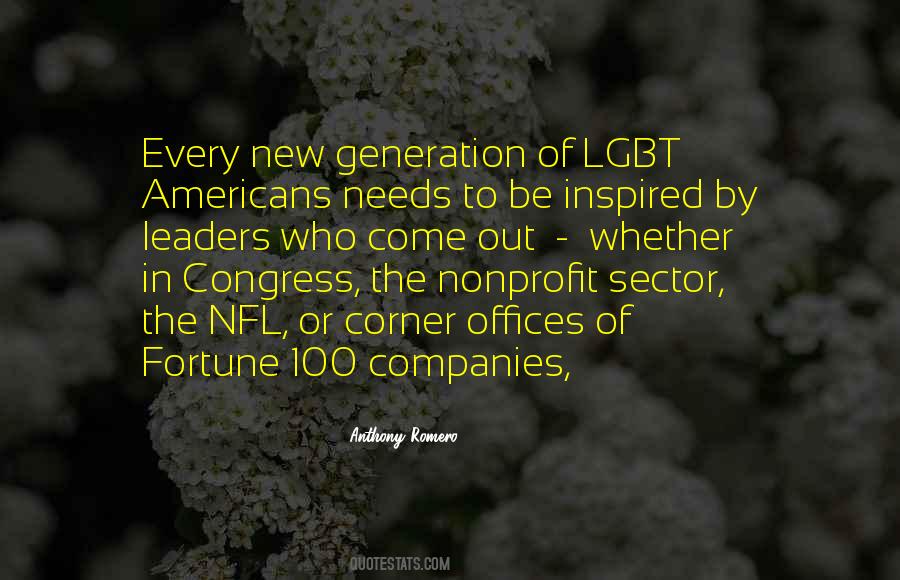 Nonprofit Sector Quotes #1823289