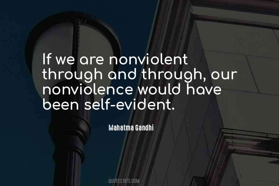 Nonviolent Quotes #25377