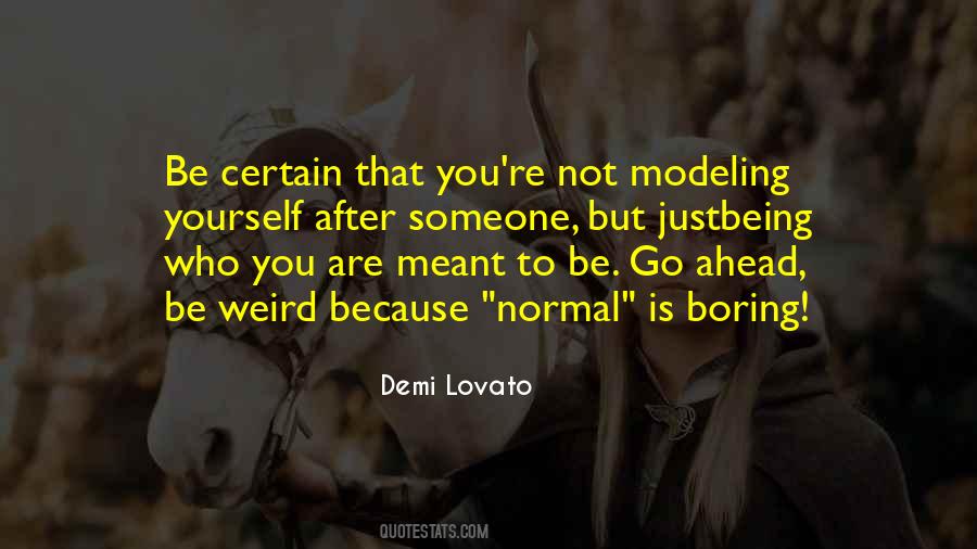 Normal's Boring Quotes #1518557