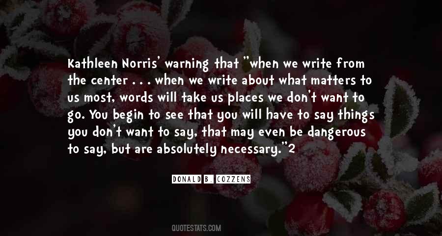 Norris Quotes #557710