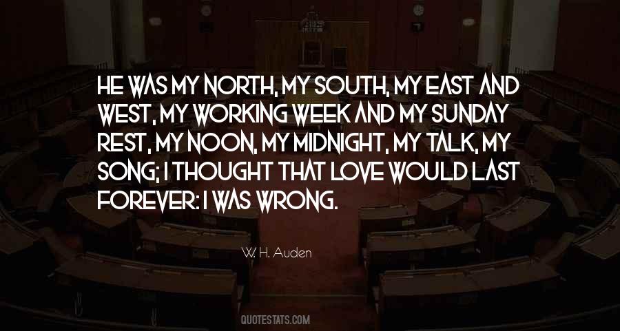 North East South West Quotes #1423136