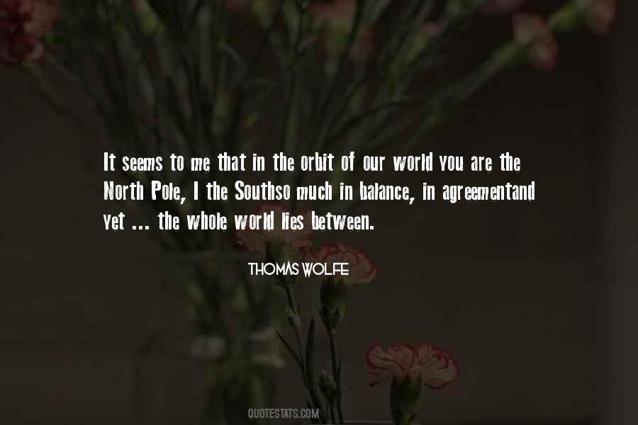 North Pole And South Pole Quotes #145475