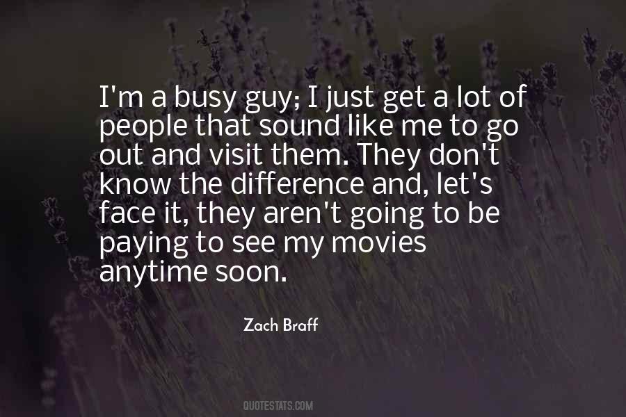 Quotes About Busy People #101016