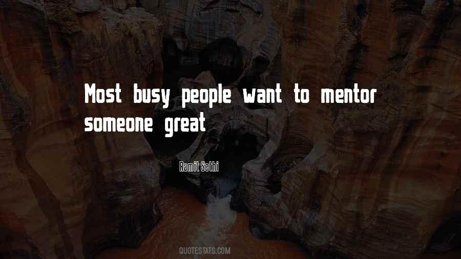 Quotes About Busy People #1826892