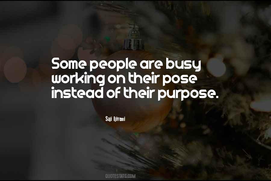 Quotes About Busy People #237376