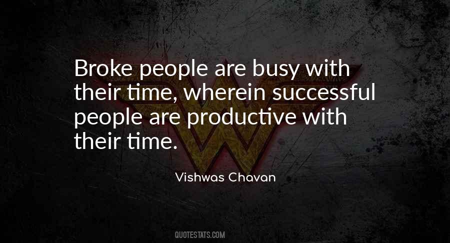 Quotes About Busy People #410170
