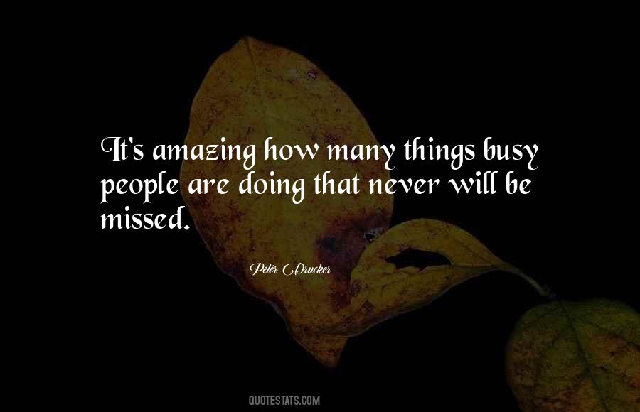 Quotes About Busy People #818076