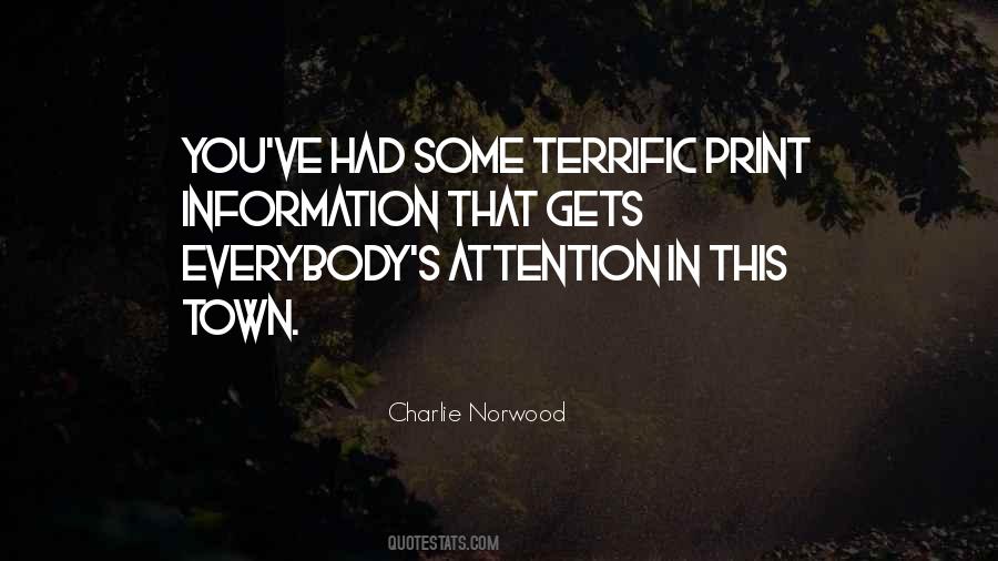 Norwood Quotes #859057