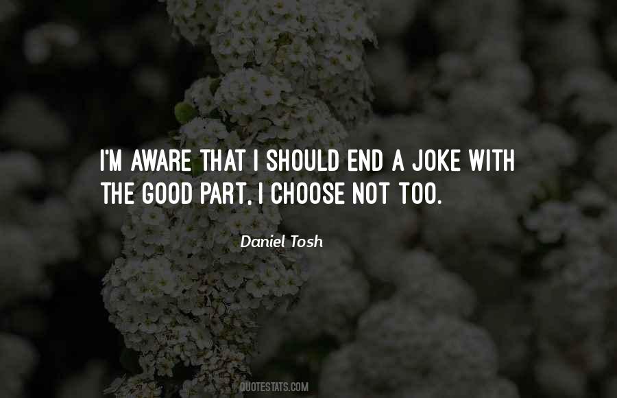 Not A Good Joke Quotes #1213078