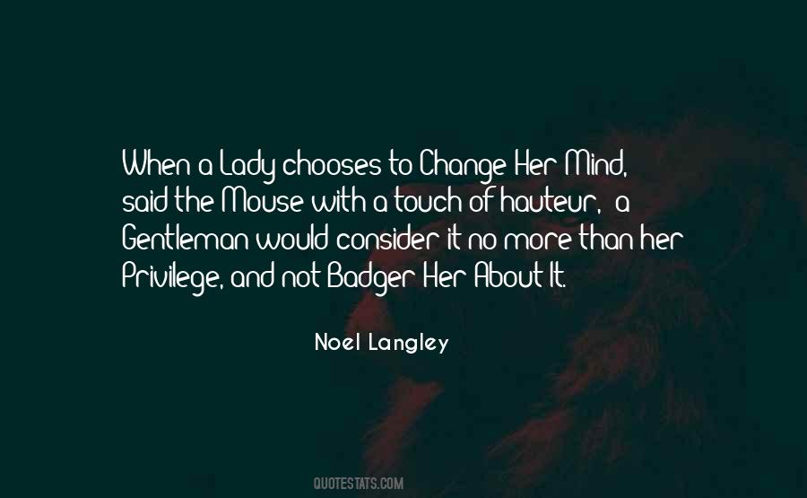 Not A Lady Quotes #375062