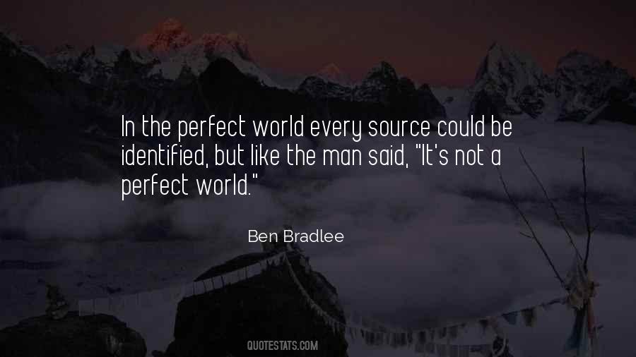 Not A Perfect World Quotes #645644