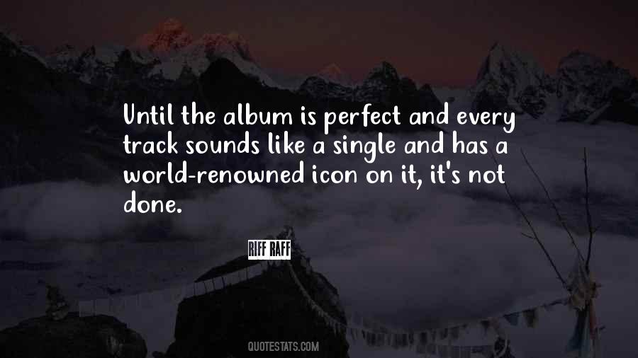 Not A Perfect World Quotes #992500