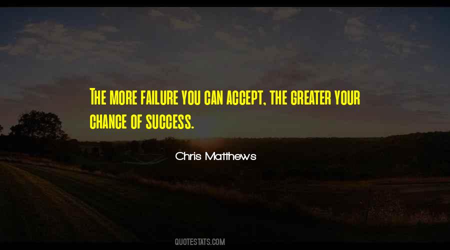 Not Accepting Failure Quotes #1179581